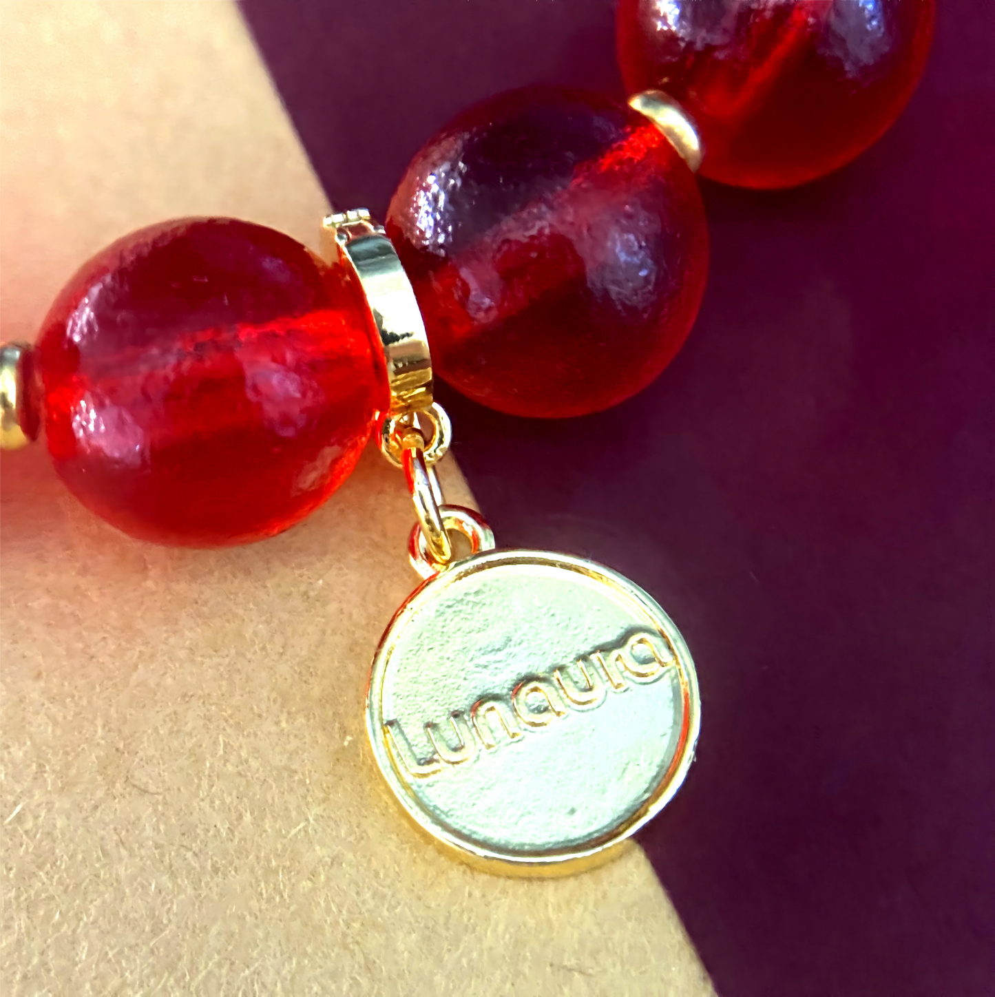 Red Sirius Divine Bead Bracelet– Purifier of Negative Energies, Enhancer of Fortune”