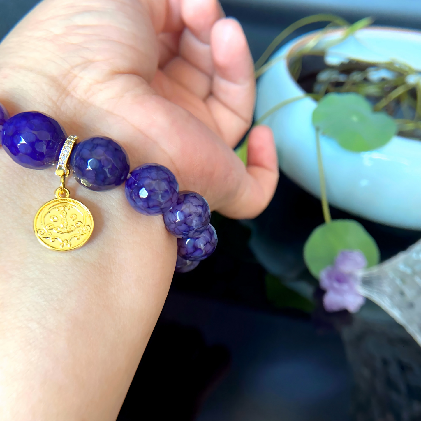 Dragon Palace Relic Bracelet – Sacred Protection & Spiritual Purity