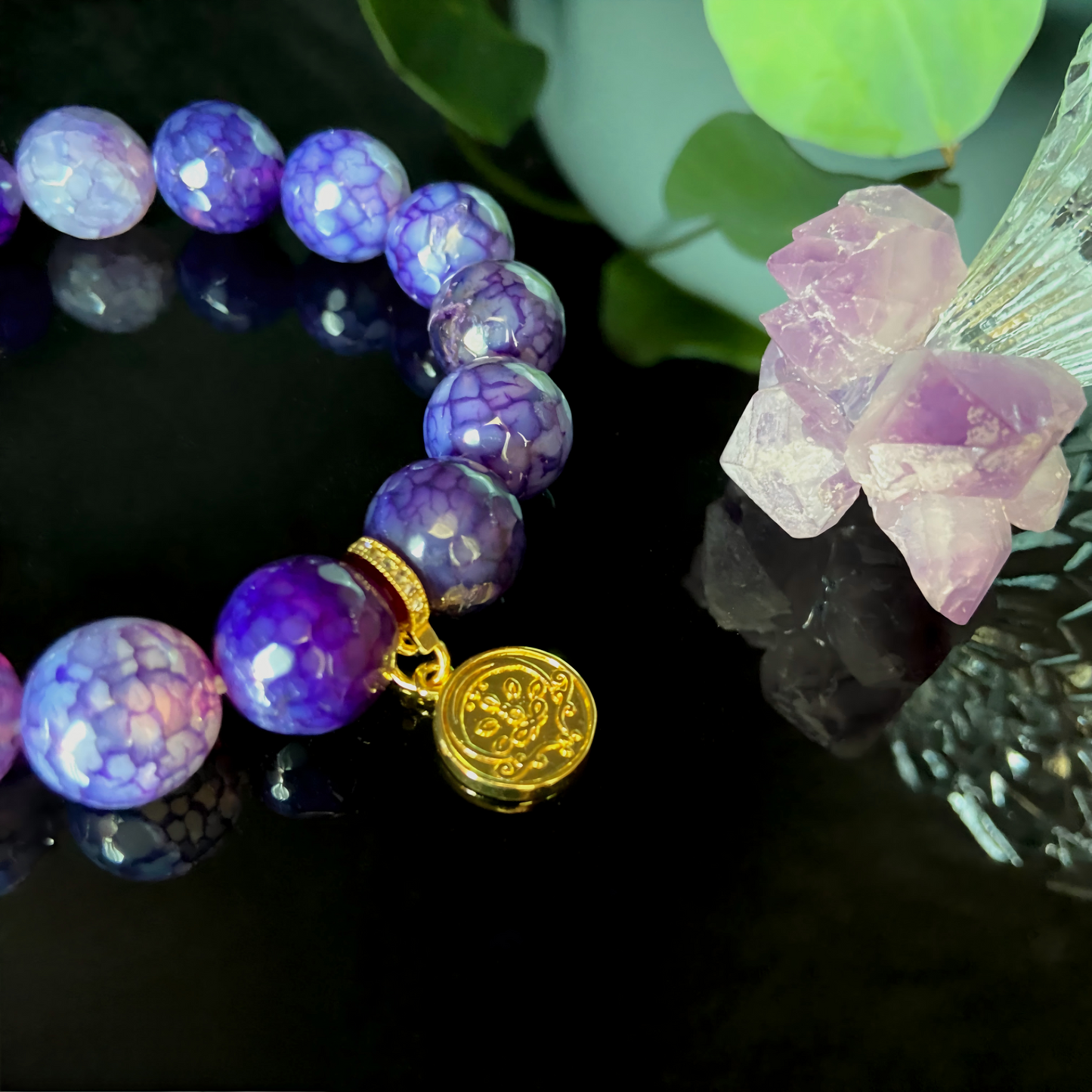 Dragon Palace Relic Bracelet – Sacred Protection & Spiritual Purity