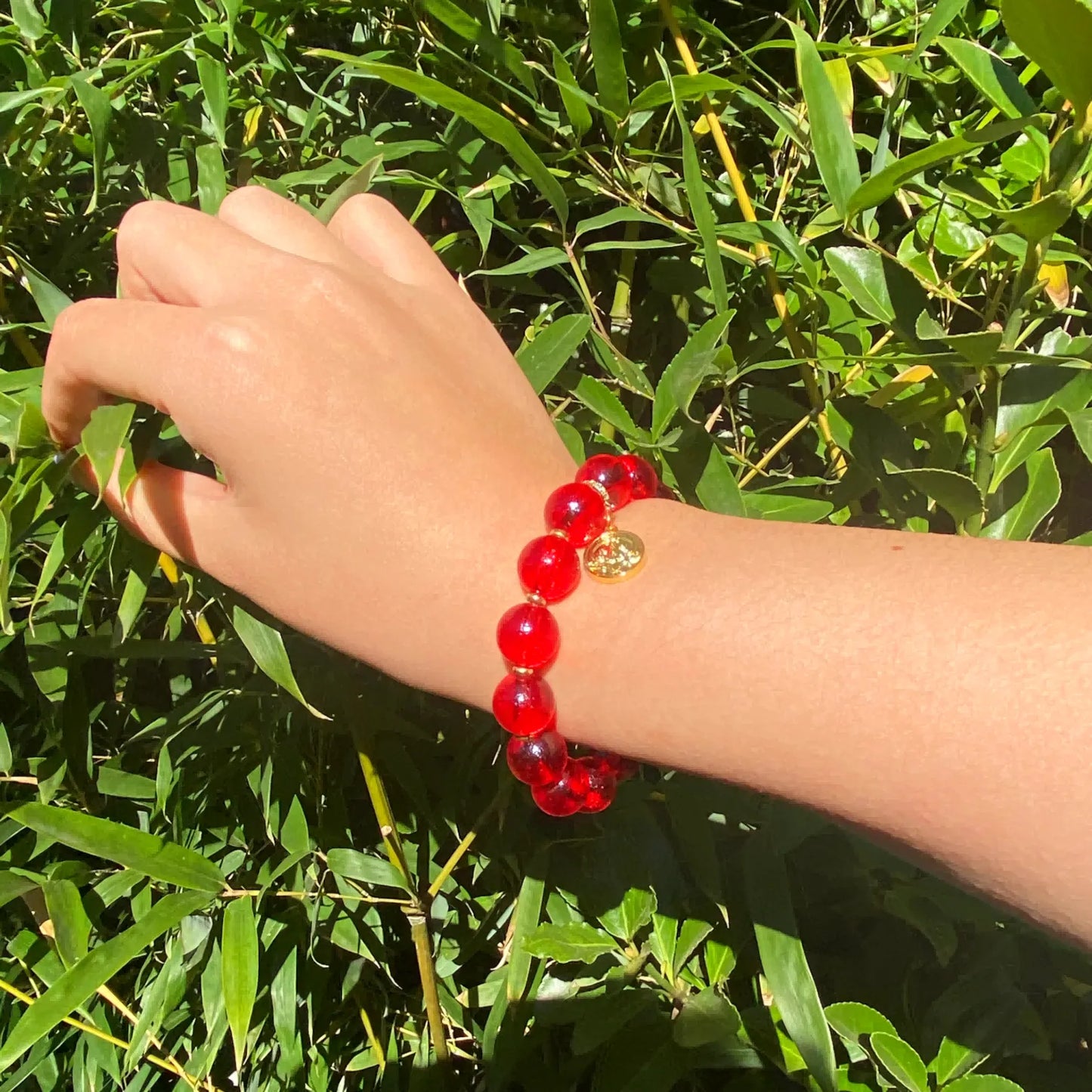 Red Sirius Divine Bead Bracelet– Purifier of Negative Energies, Enhancer of Fortune