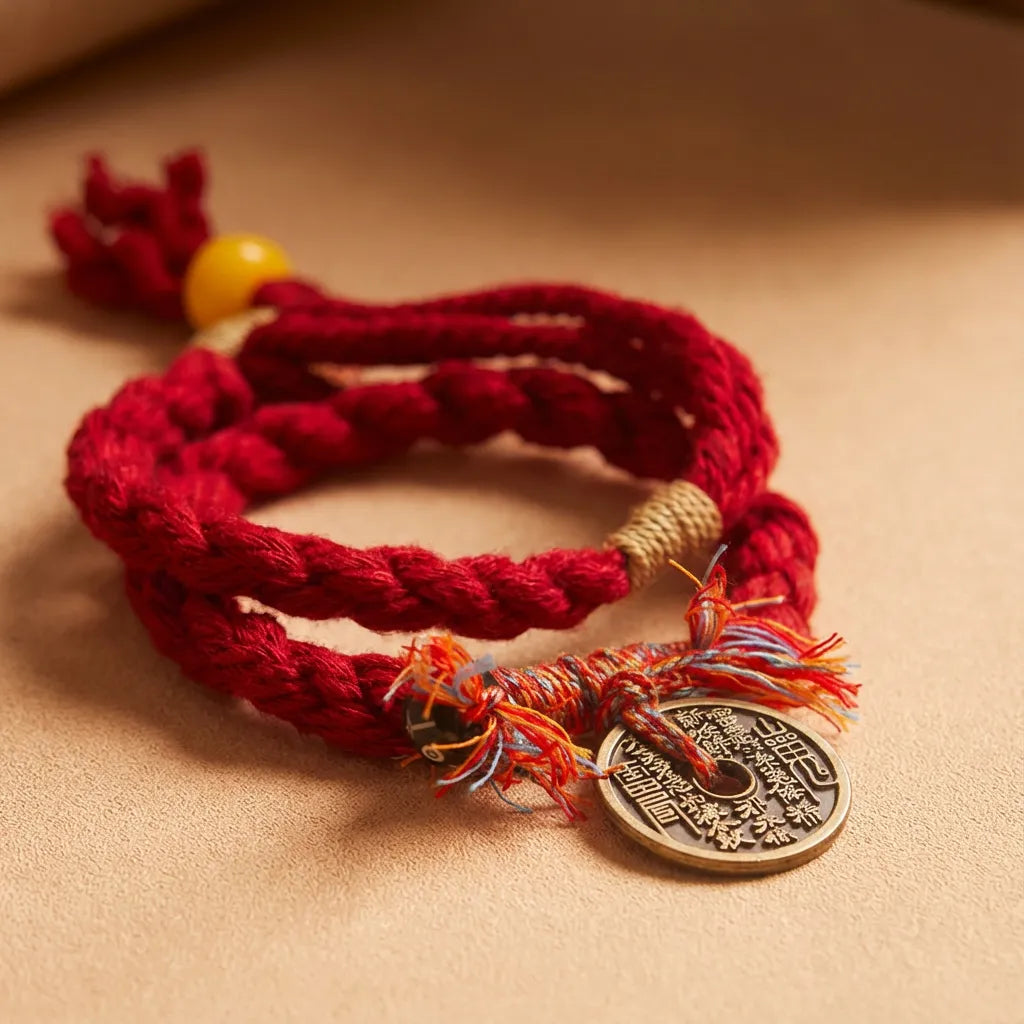 Red Shanggui Charm Bracelet - Protection