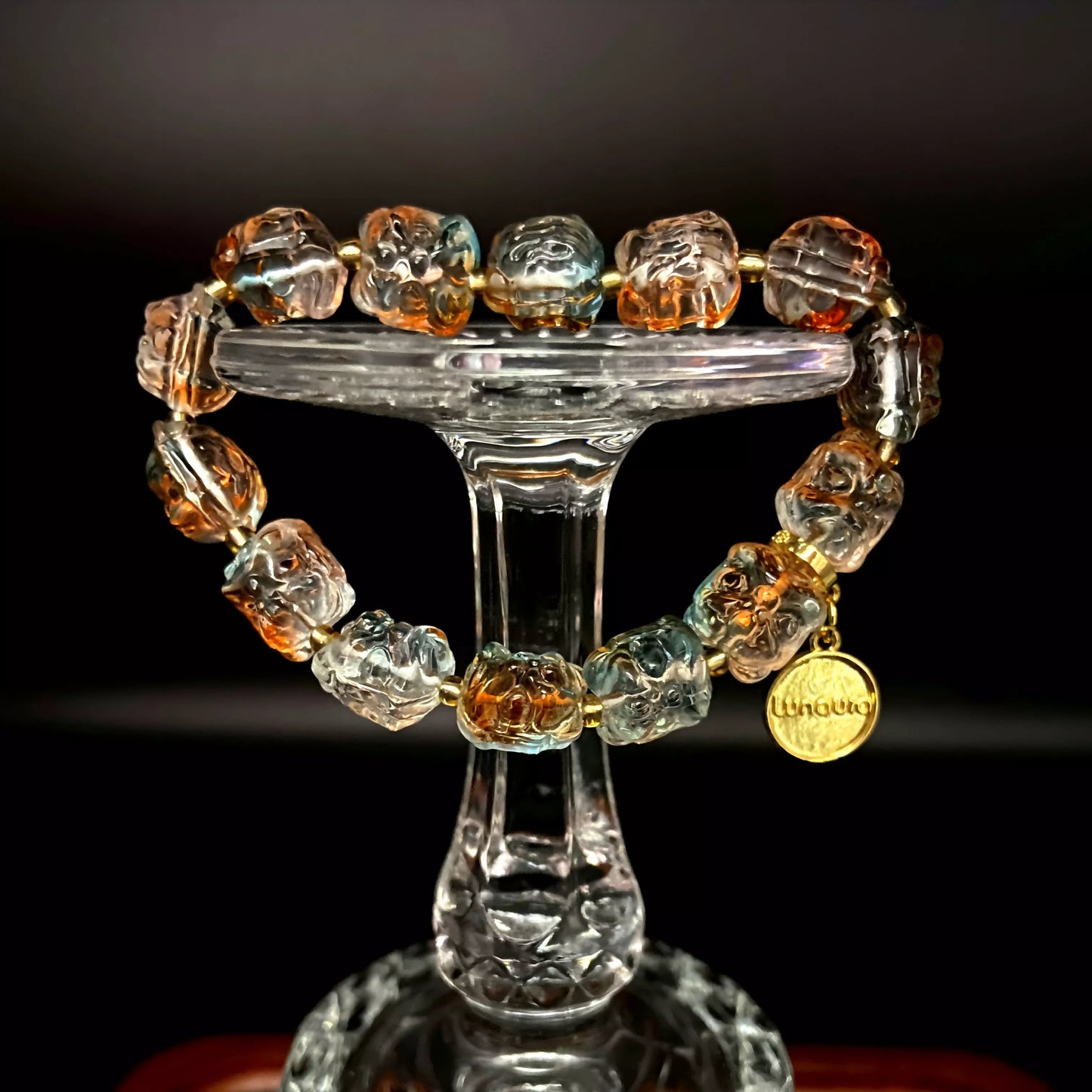 Liuli Lion Dance Bracelet – Handcrafted Spiritual Beads for Healing, Balance & Enlightened Energy