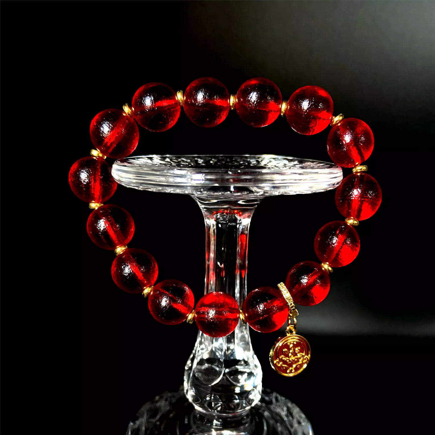 Red Sirius Divine Bead Bracelet– Purifier of Negative Energies, Enhancer of Fortune