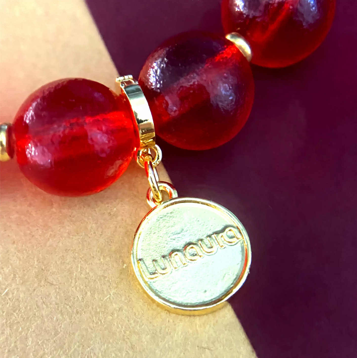 Red Sirius Divine Bead Bracelet– Purifier of Negative Energies, Enhancer of Fortune