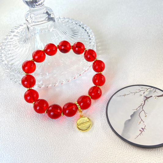 Red Sirius Divine Bead Bracelet– Purifier of Negative Energies, Enhancer of Fortune”