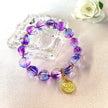 Violet Glass Bracelet - Cleansing