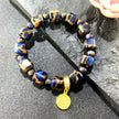 Blue Mani Bead Bracelet – Sacred Talisman