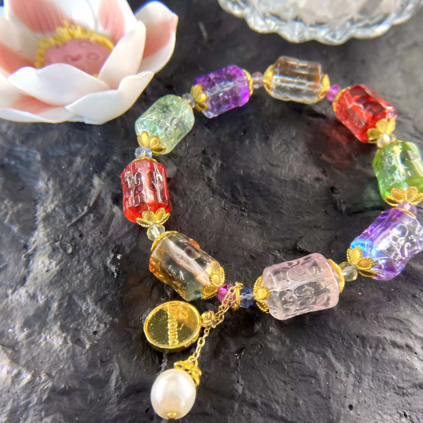 Sacred Fire Ritual Blessed Bracelet – Spiritual Jewelry for Aura Cleansing, Healing Energy, Mindfulness & Inner Peace