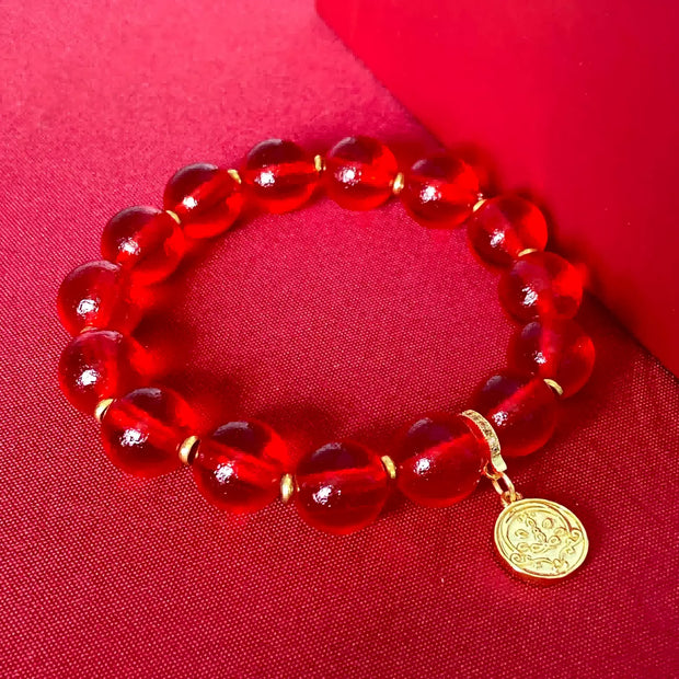 Red Sirius Meteorite Bracelet - Wellness