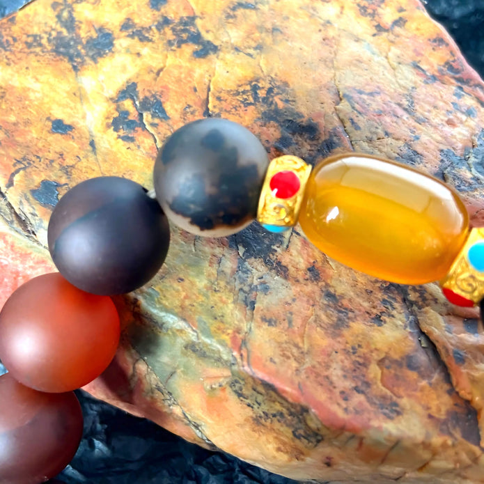 Brown Agate Bracelet - Protection