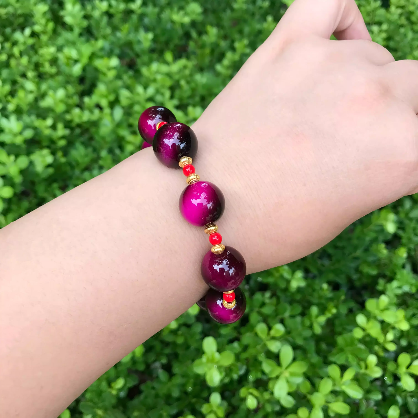 Fire-Consecrated Tara Buddah Dzi Bead Bracelet – Emotional Balance, Spiritual Protection & Good Fortune”