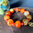 Orange Mu Chen Bead Bracelet - Protetion