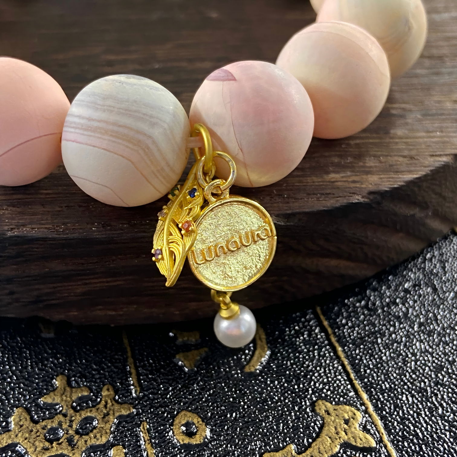 Pink Agate Bracelet - Protection