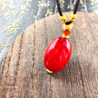Red  Agate Pendant - Healing