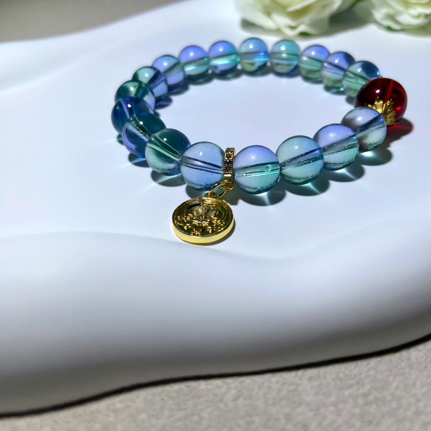 Heart of Yamdrok Sacred Lake Bracelet – Mystical Purification & Spiritual Harmony