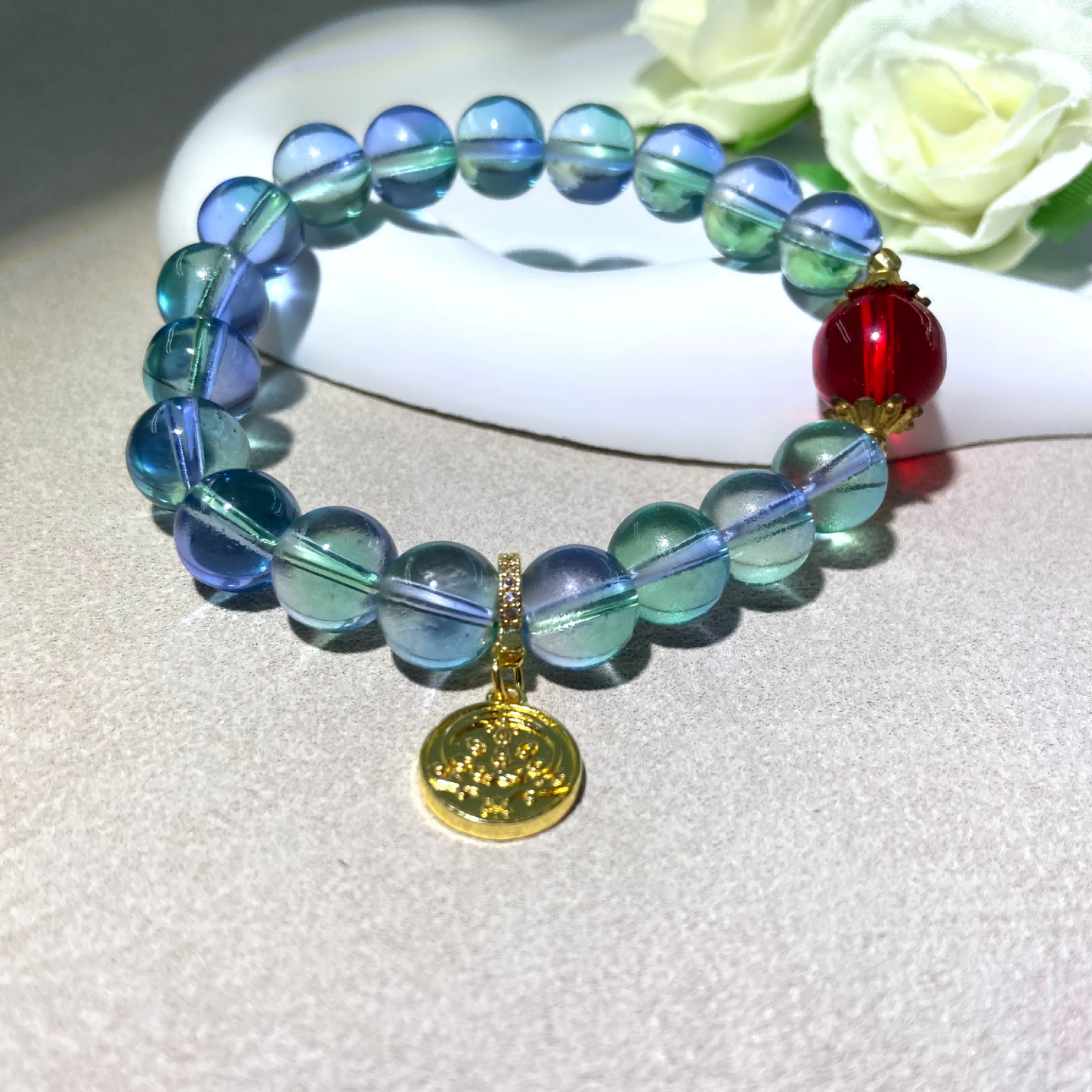 Heart of Yamdrok Sacred Lake Bracelet – Mystical Purification & Spiritual Harmony