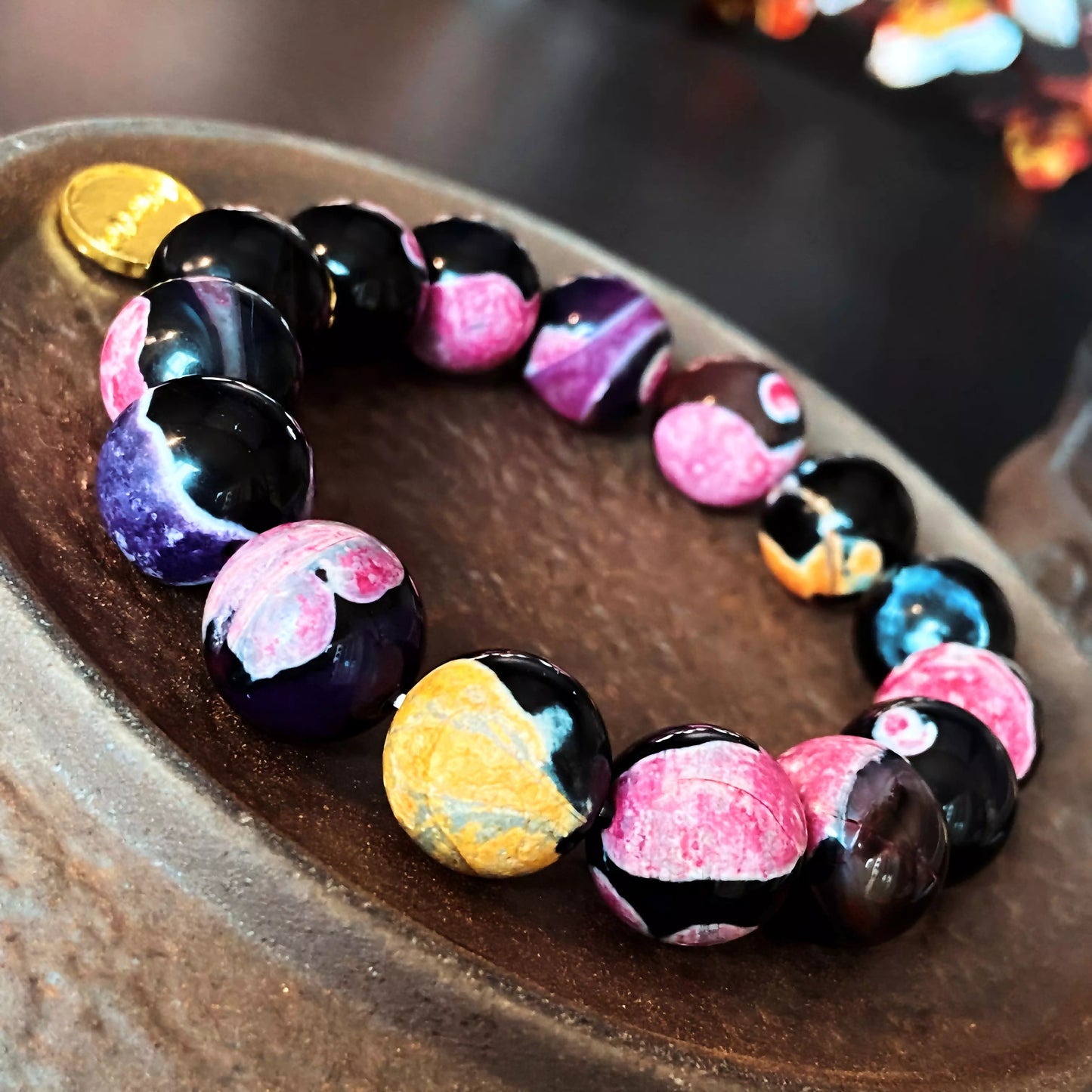 Oriental Soul Ring Healer Beads – Spiritual Energy & Prosperity Bracelet