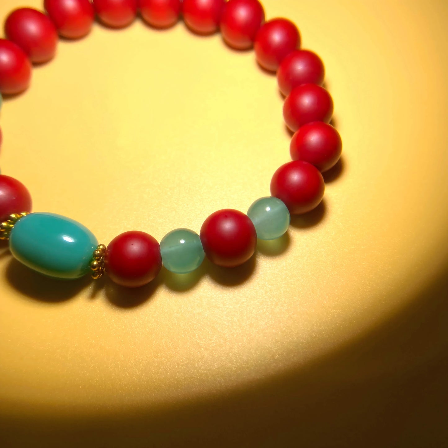 Tibetan Blood Dzi Bead Bracelet – Ancient Himalayan Talisman for Luck, Energy & Divine Protection