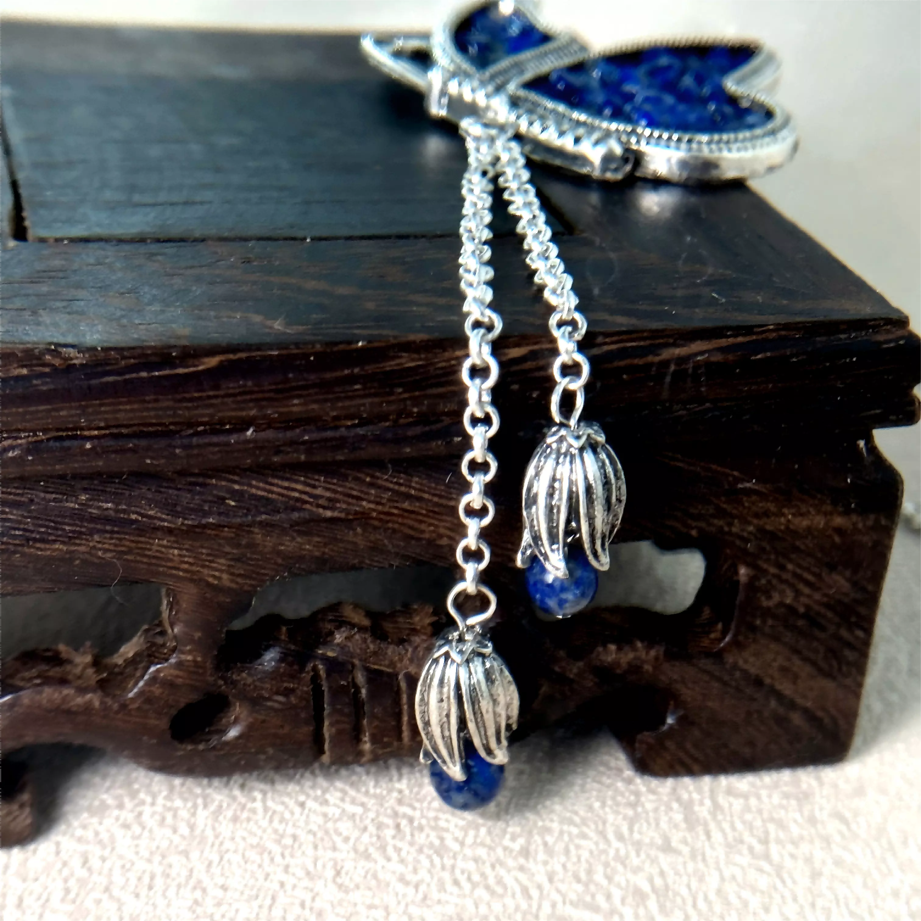 Blue Lapis Lazuli Necklace - Wisdom
