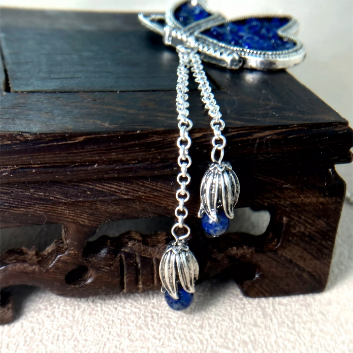 Blue Lapis Lazuli Necklace - Wisdom