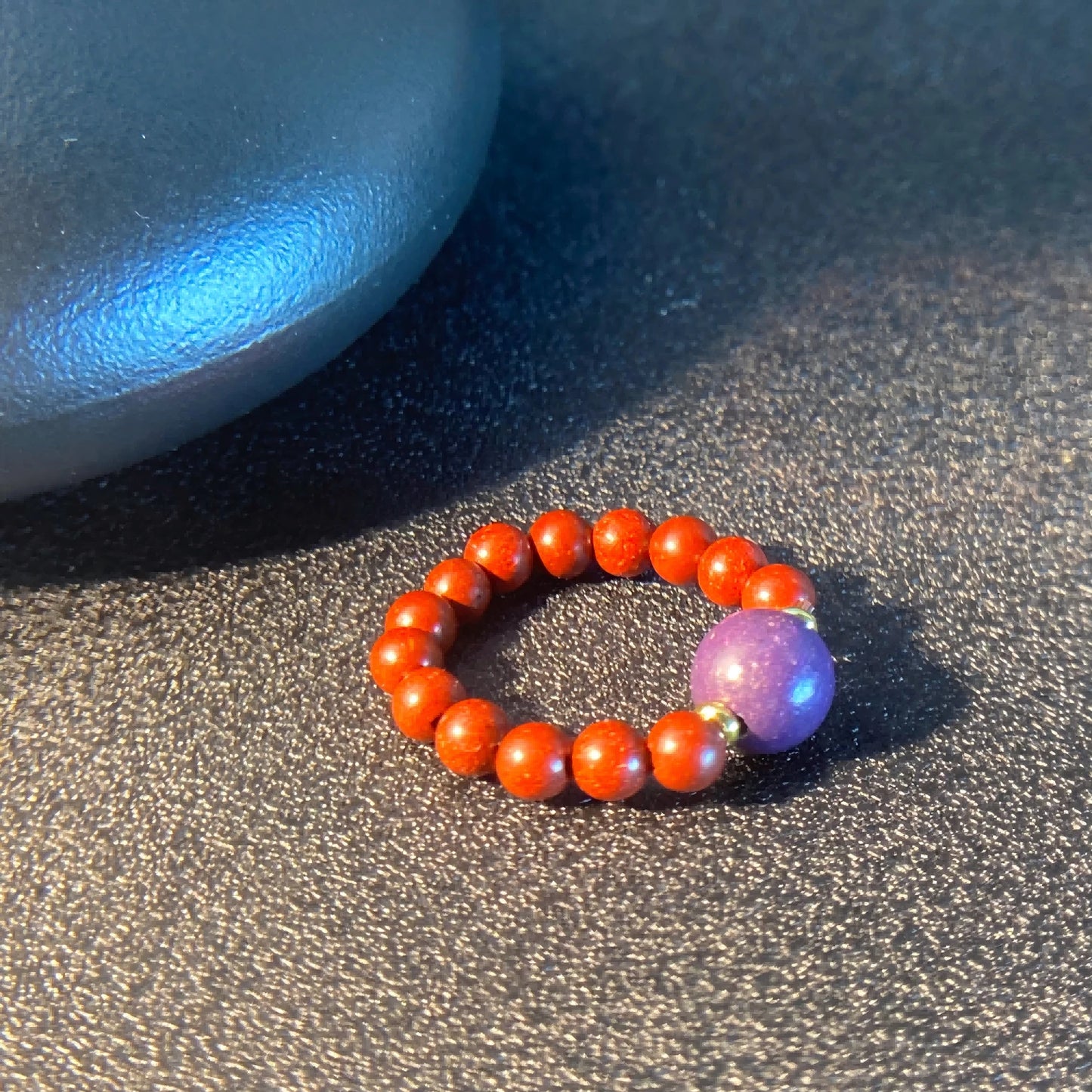 Nine Purple Oriental Healing Bead – Herbal Energy Amulet with Sandalwood, Frankincense & Traditional Tibetan Botanicals