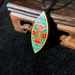 Brown Nepalese Pendant Necklace - Protection