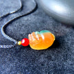 Colorful Liuli Pendant Necklace – Wealth