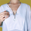 White Crystal Necklace – Inner Harmony & Energy