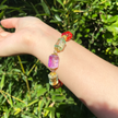Rainbow Liuli Bracelet -  Healing