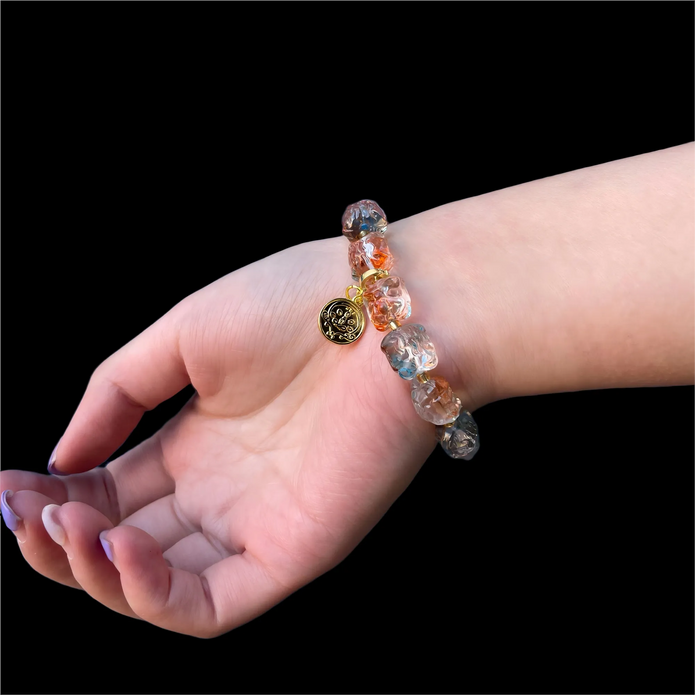 Colored Glass Bracelet - Spiritual Energy