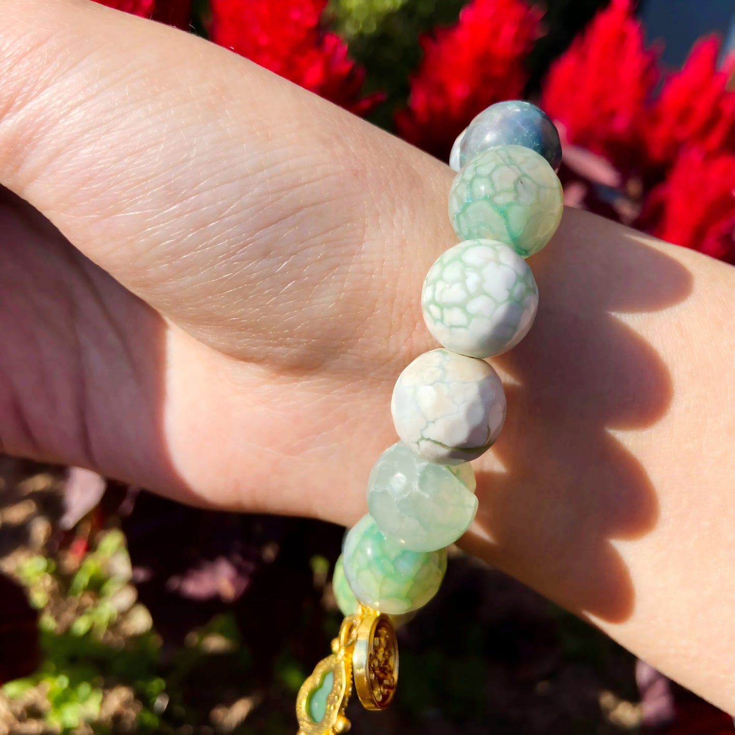 Green Agate Bracelet -Healing