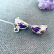 Silver Alloy Pendant Necklace - Protection