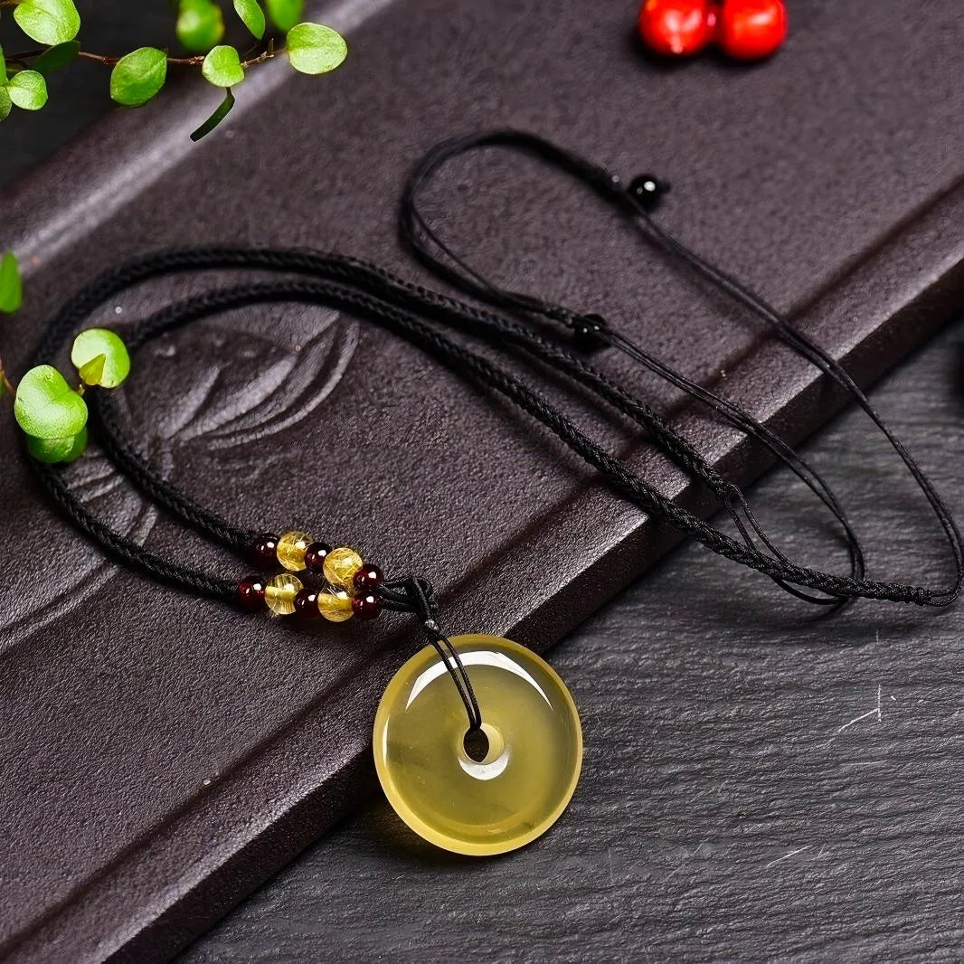 Citrine Necklace - Protection
