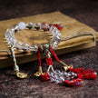 White Crystal Prayer Beads - Peaceful