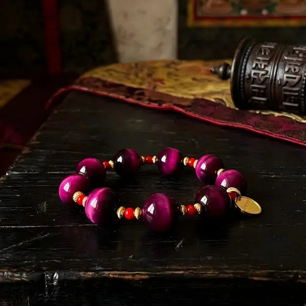 Rose-red Agate Bracelet - Healing