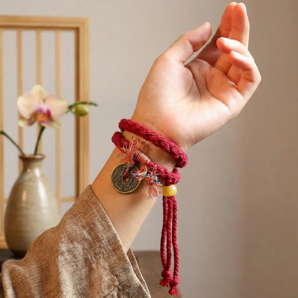Red Shanggui Charm Bracelet - Protection