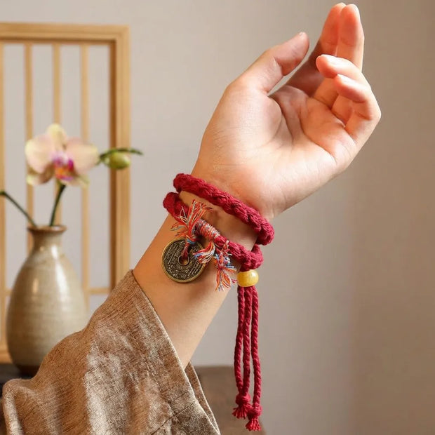 Red Shanggui Charm Bracelet - Protection