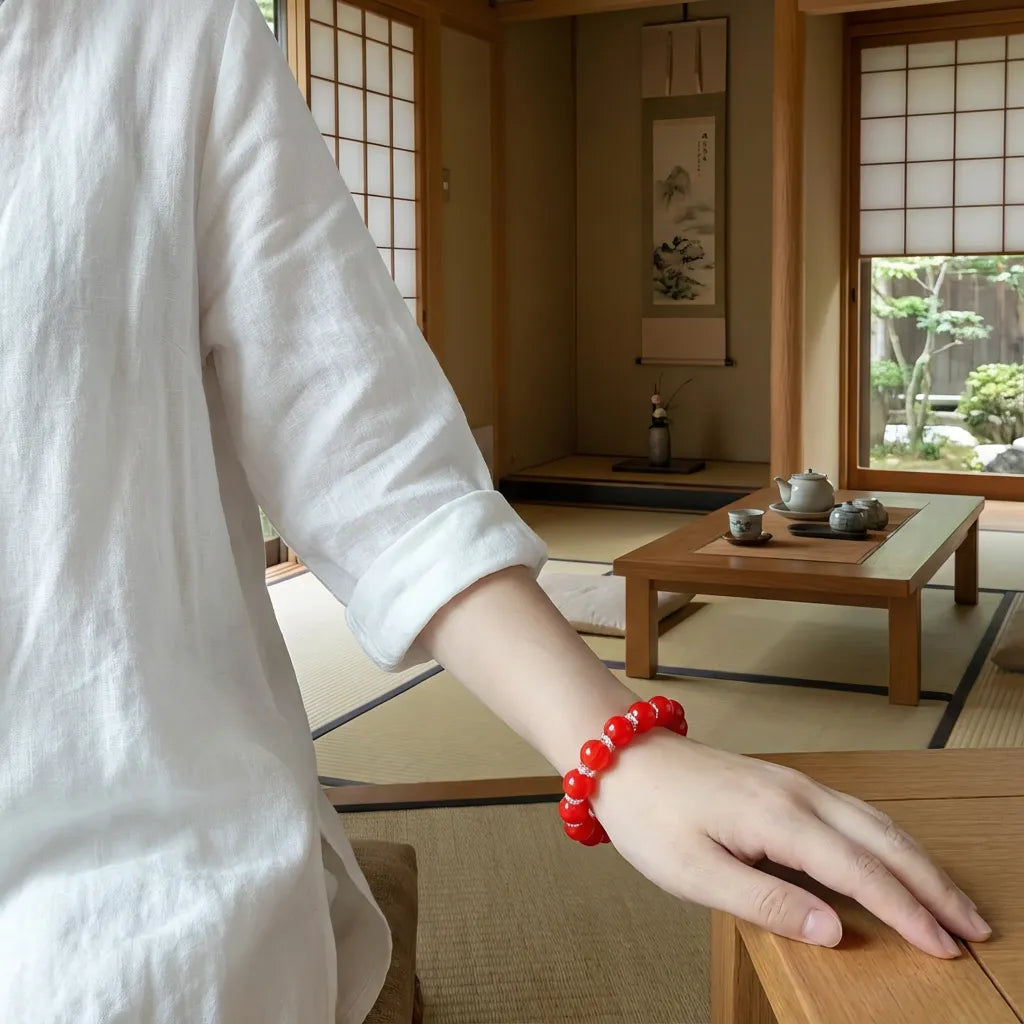 Red Agate Bracelet - Health