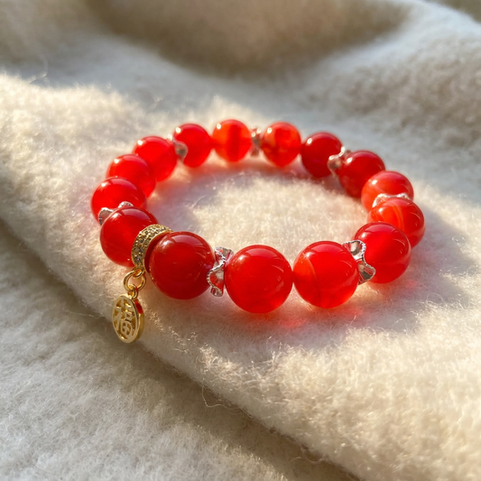 Red Agate Bracelet - Health
