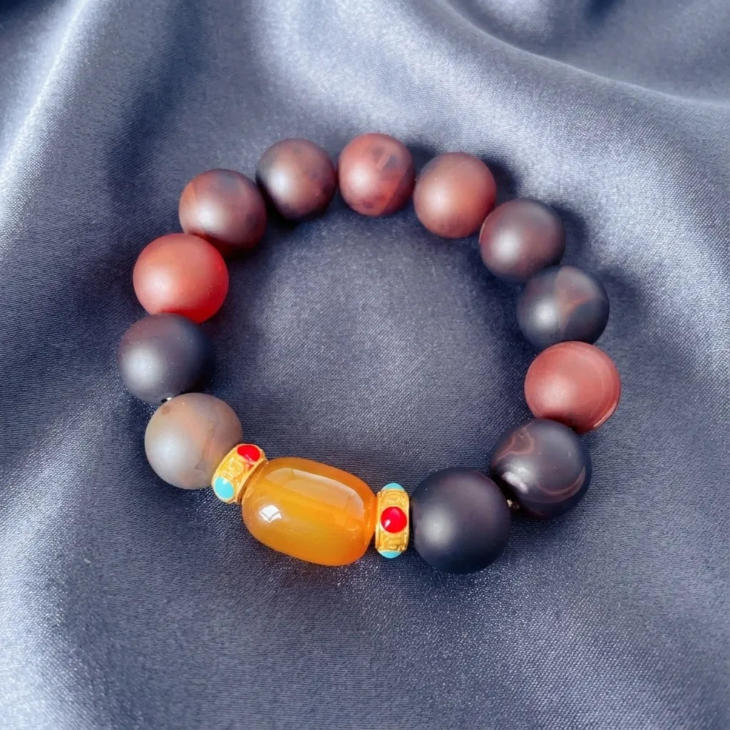 Brown Agate Bracelet - Protection