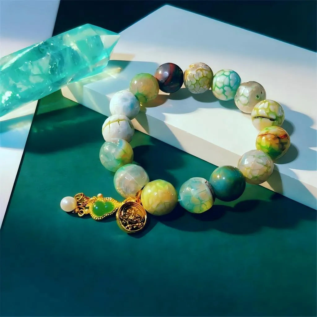 Green Agate Bracelet -Healing