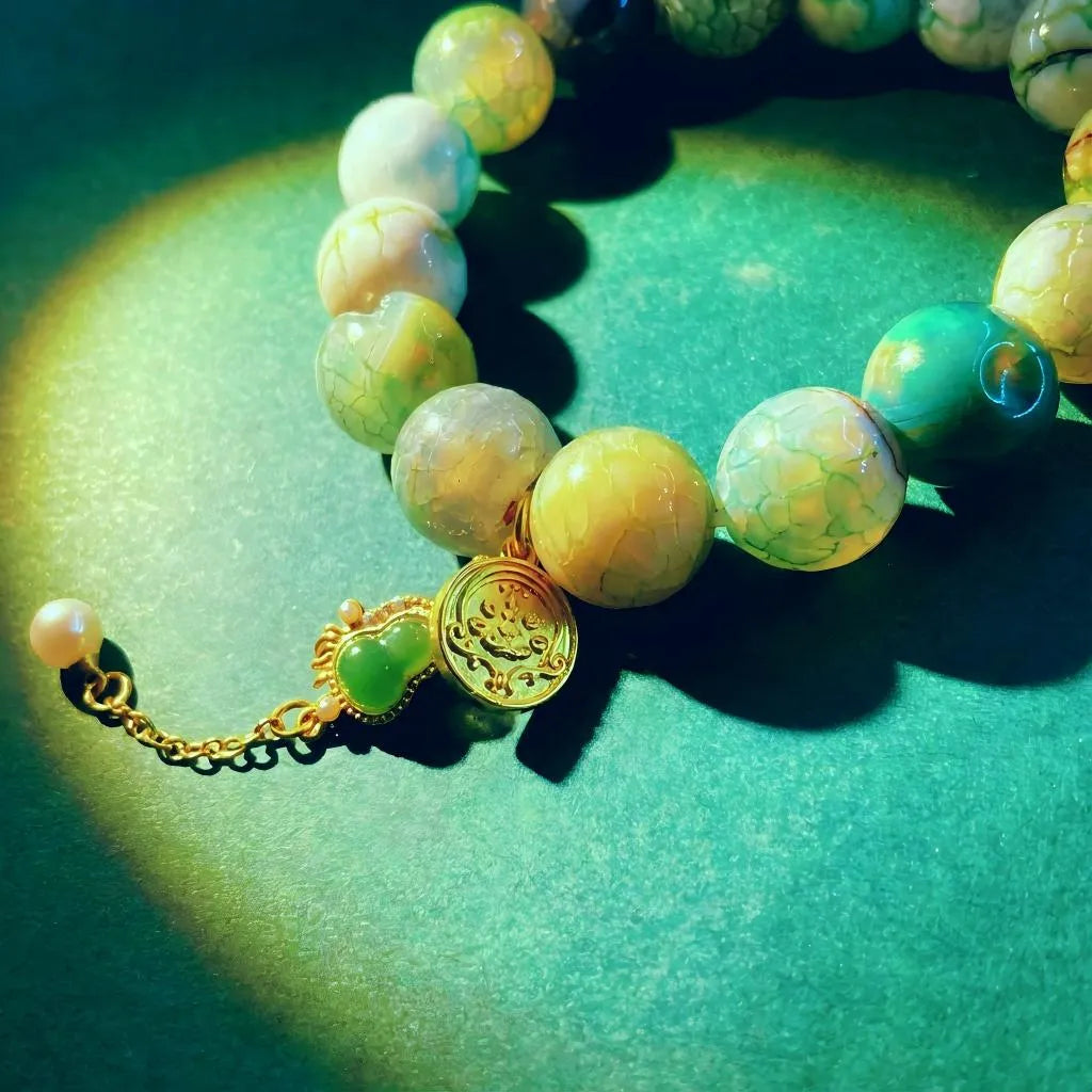 Green Agate Bracelet -Healing