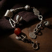 Silver Alloy Bracelet - Good Fortune