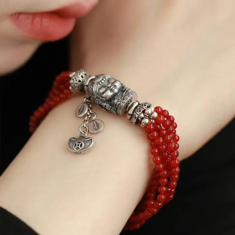 Silver-plated Zakiram Bracelet - Wealth