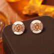 Healing Shell and Zircon Earrings – Radiate Peace, Beauty & Divine Energy