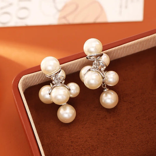 Wish Me Dazzling Pearls – Spiritual Earrings for Grace, Aura & Abundance