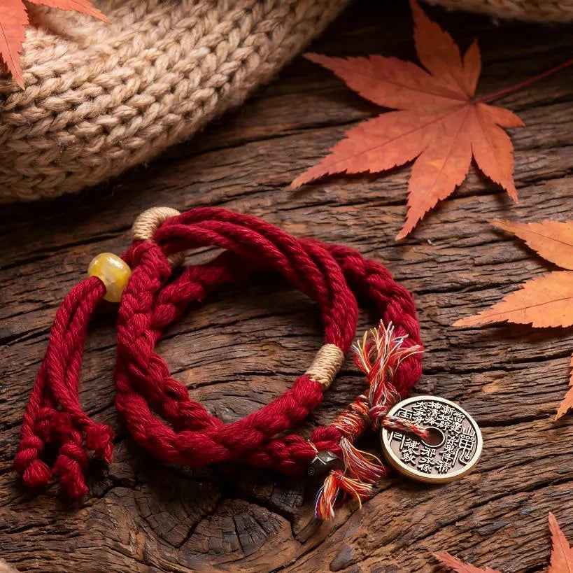 Red Shanggui Charm Bracelet - Protection